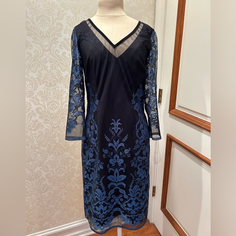 Etcetera cocktail dress, below knee length, size 4